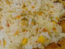 Arroz refogado simples