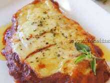 Bife à parmegiana