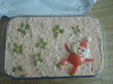 Torta salgada de pão de forma