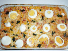 Arroz à carbonara da Ju