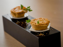 Empadinha de palmito (massa podre)