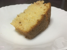Bolo fofinho de semolina