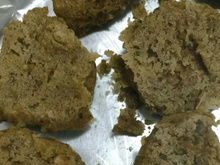 Falafel com ervilha assado