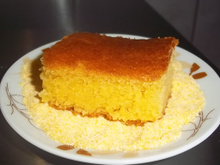 Bolo fubá diferente