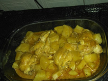 Frango com mandioca do Carlinhos