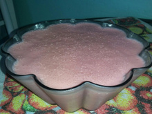 Mousse de morango