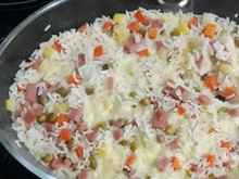Arroz caprichado para microondas