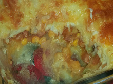 Purê de batata recheado