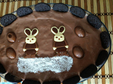 Pavê fácil de chocolate