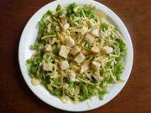 Salada ceasar da família Burger