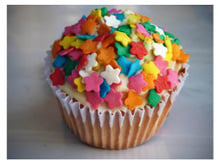 Cupcake de micro-ondas