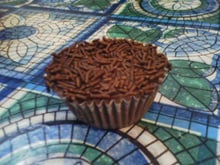 Cupcake de chocolate