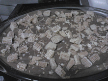 Pavê de limão e chocolate