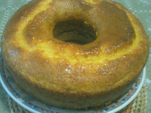 Bolo de laranja rápido