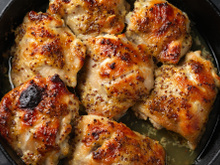 Frango na mostarda na churrasqueira
