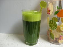 Suco de couve com limão