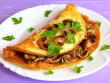 Omelete sem ovo: receita vegana e deliciosa