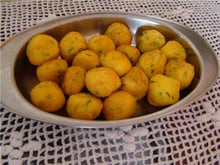 Bolinho de mandioquinha