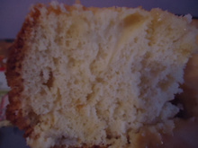 Bolo de creme de leite