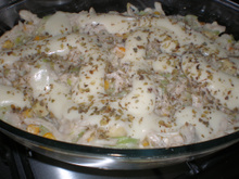 Frango ao creme de alho poró e requeijão