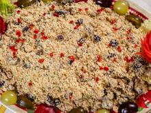 Farofa para o peru de natal