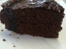 Bolo de chocolate saudável de verdade