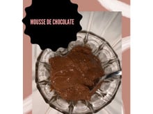 Mousse de chocolate superfácil