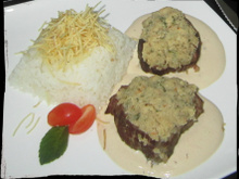 Filé mignon com crosta de ervas