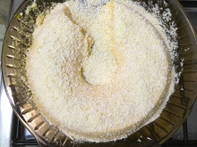 Pudim de maria mole e leite fermentado