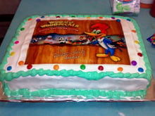 Bolo de festa da Fabi