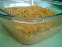 Macarrão com chicharro