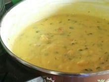 Bobó de camarão com batata
