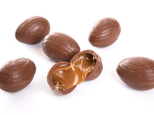 Ovo de Páscoa de caramelo