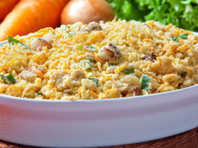 Receita de farofa para Chester prática e deliciosa que é sucesso nas festas de final de ano