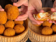 Cremoso por dentro e crocante por fora: fizemos o bombom de camarão que está bombando na internet e você não vai acreditar como é fácil