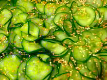 Sunomono (salada de pepinos)