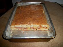 Bauru recheado de forno (receita para panificadora)