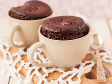 Bolo de caneca fit