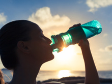 Garrafas de água: como limpar