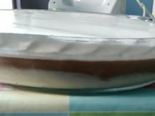 Torta gelada de biscoito maizena