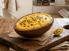 Trabalho com receitas e posso dizer: esse recheio de maracujá do TudoGostoso é o mais simples para os ovos de Páscoa