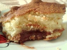 Cuca de banana e goiabada