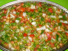 Vinagrete (opção sem vinagre)