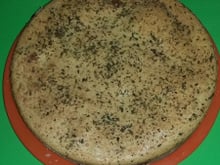 Torta cremosa de presunto e queijo