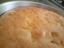 Bolo de mexerica