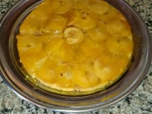Torta portuguesa invertida de maçã