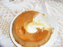 Pudim com leite em Pó