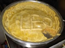 Empadão de frango simples
