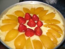 Torta de frutas da Jéssica