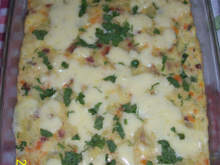 Souflé de chuchu rápido e prático